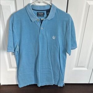 Chaps Men's Blue Polo Shirt